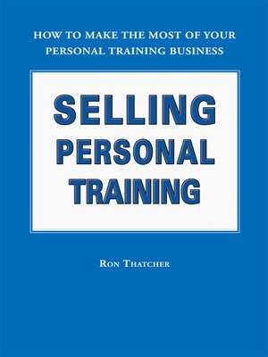 cover image of Selling Personal Training